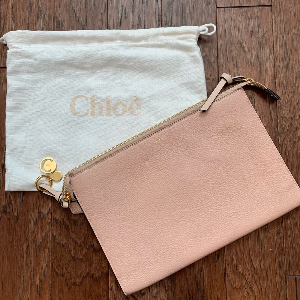 EUC Chloe Alphabet Zip Pouch